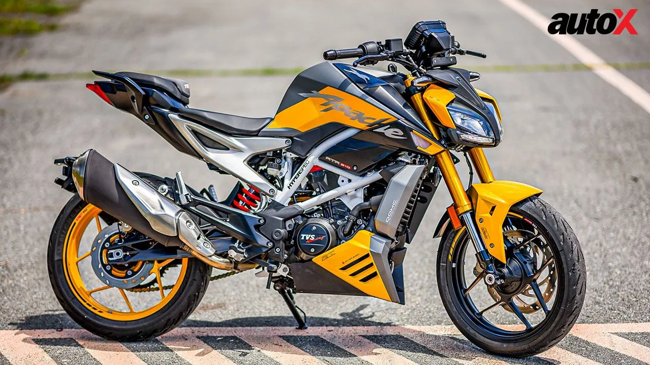 TVS Apache RTR 310 Stand View