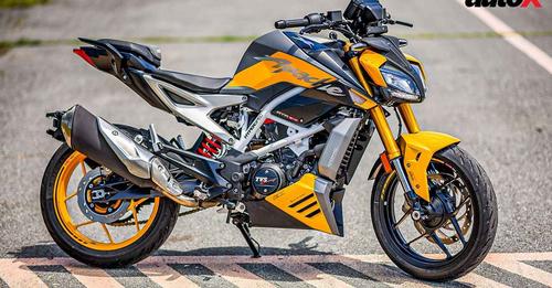 TVS Apache RTR 310 Stand View2