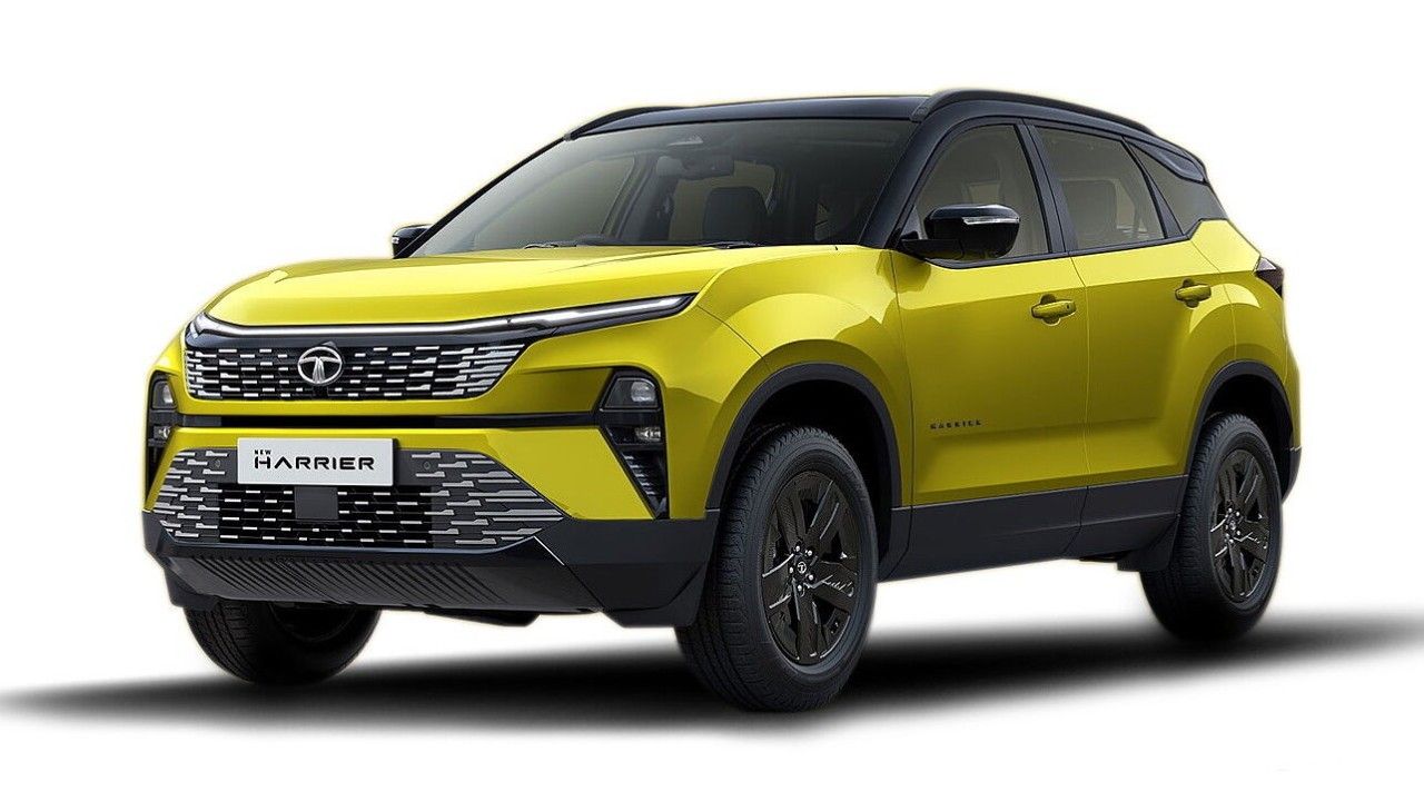 Tata Harrier Sunlit Yellow