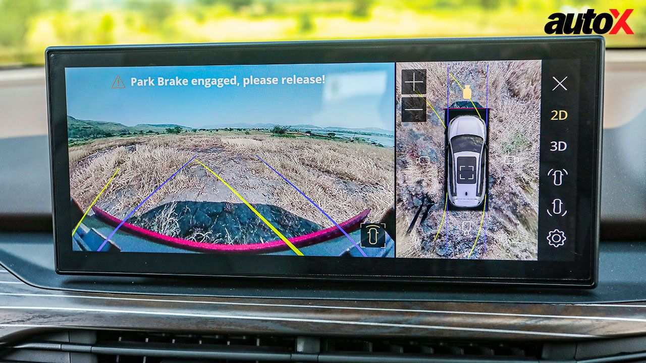 Tata Safari Camera Views