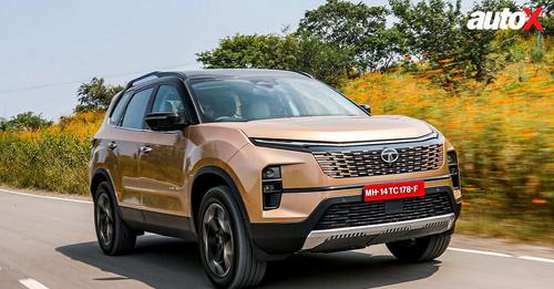 Tata Safari Front Quarter shot 2 