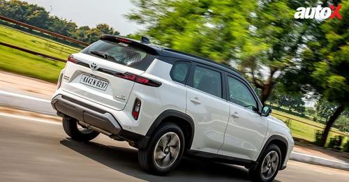 Toyota Hyryder Rear Right Quarter 1