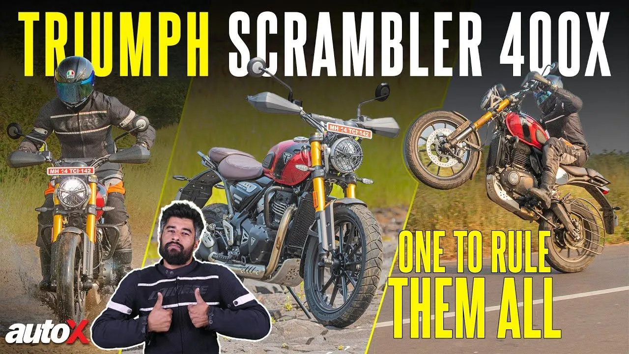 Triumph Scrambler 400 X First Ride Review All The Bike You Ll Ever Need 2023 AutoX