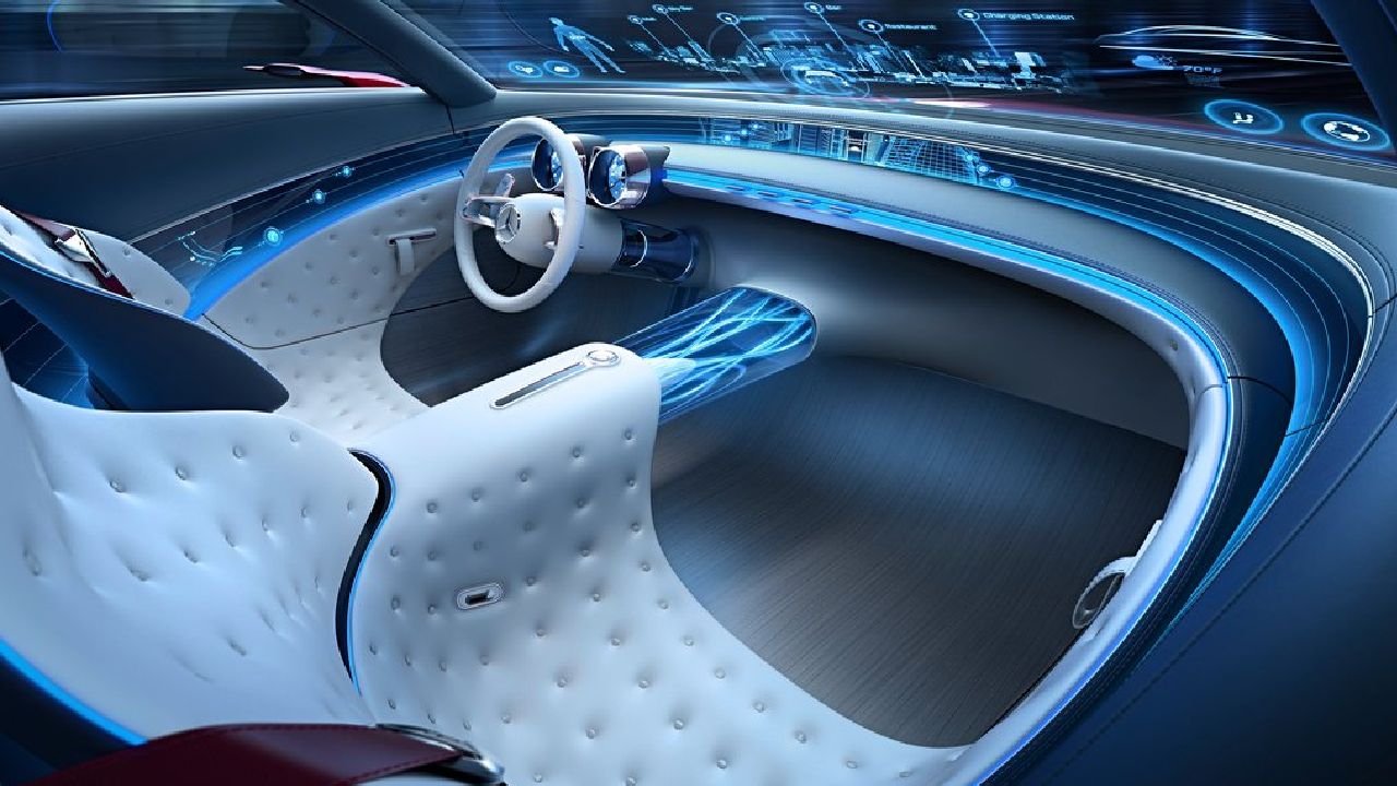 Vision Mercedes Maybach 6 Interior