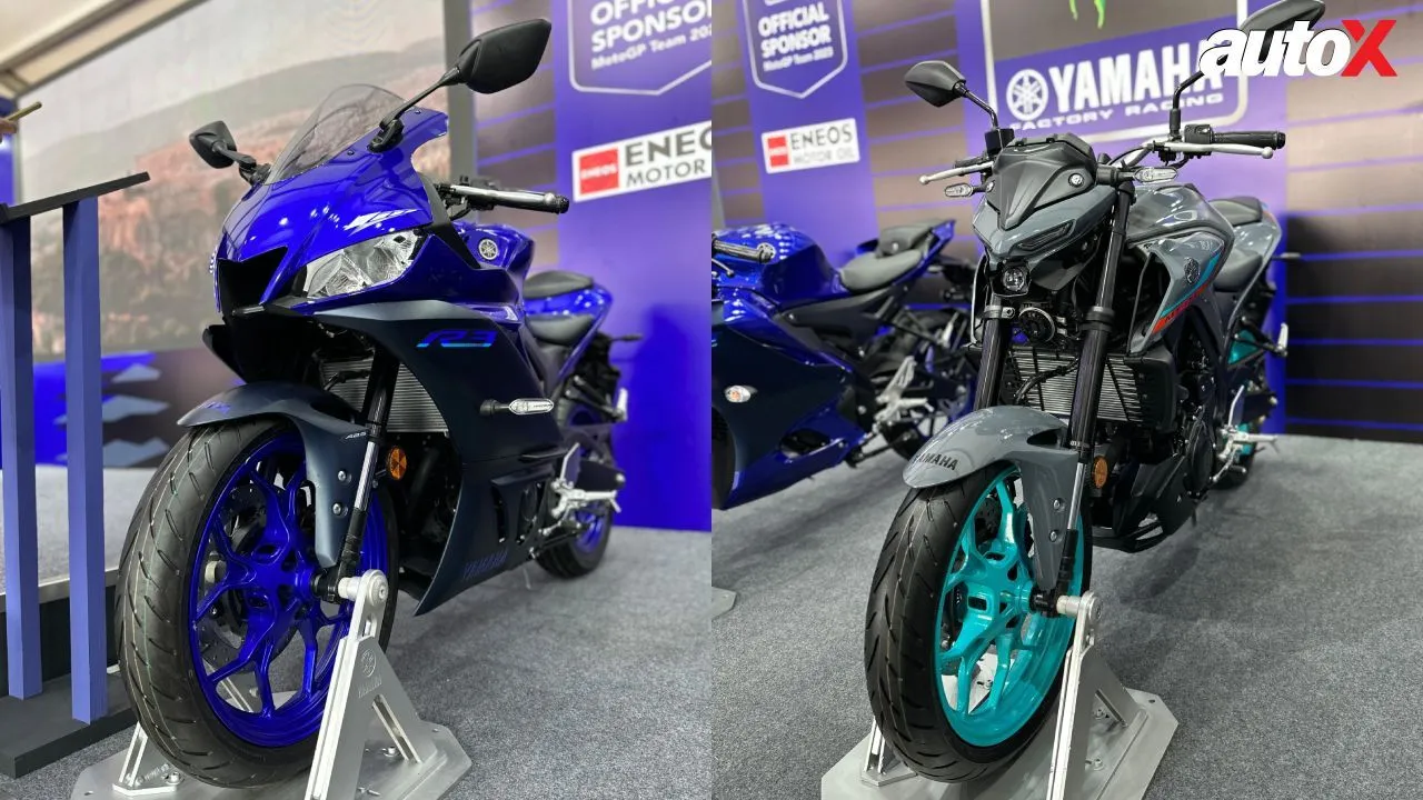 Yamaha R3 and MT-03