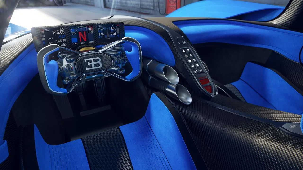 Bugatti Bolide Interior Bugatti Bolide Interior