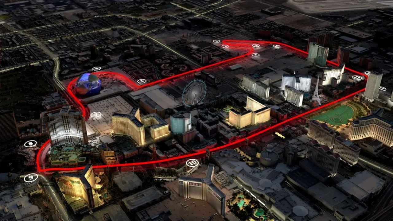 F1 Las Vegas Race 2 