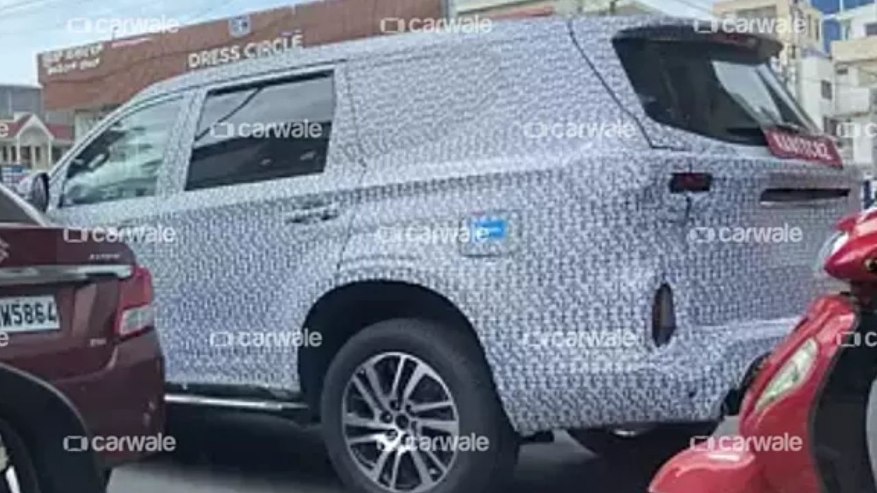 MG Gloster Facelift Spied