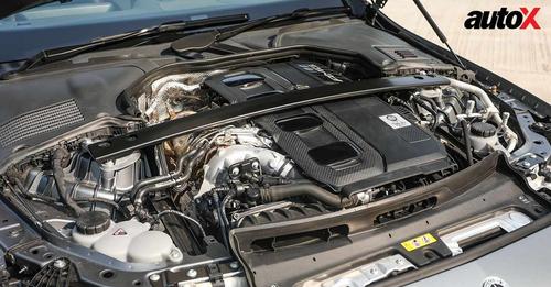 Mercedes Benz AMG C 43 Engine