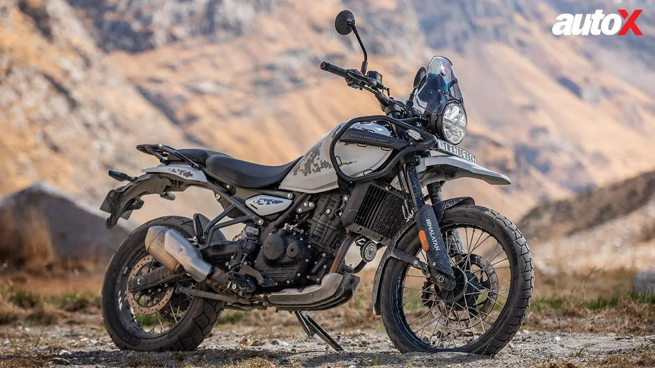 Royal Enfield Himalayan 450 Side View
