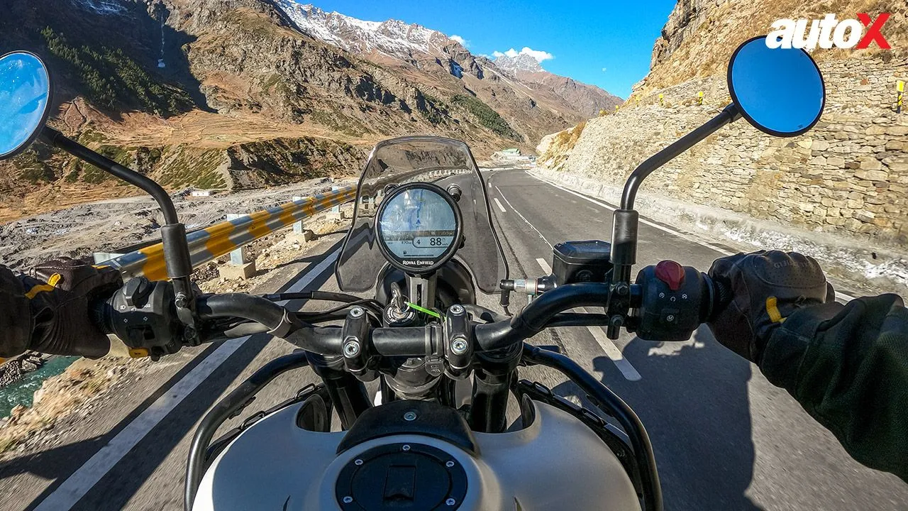 Royal Enfield Himalayan 450 Speedometer