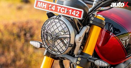 Triumph Scrambler 400 X Head Light