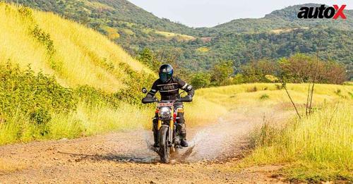 Triumph Scrambler 400 X Motion View