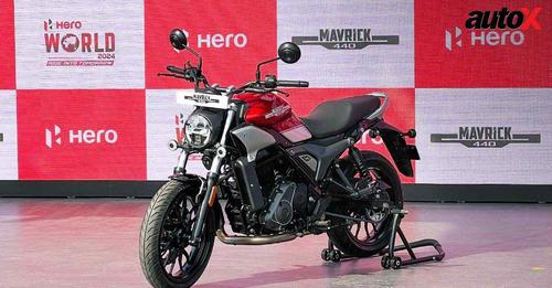 Hero Mavrick 440 Front Three Quarter