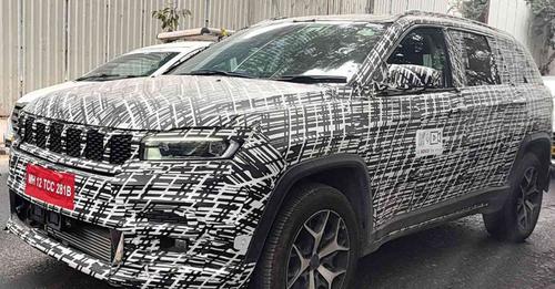 Jeep Meridian ADAS Spy
