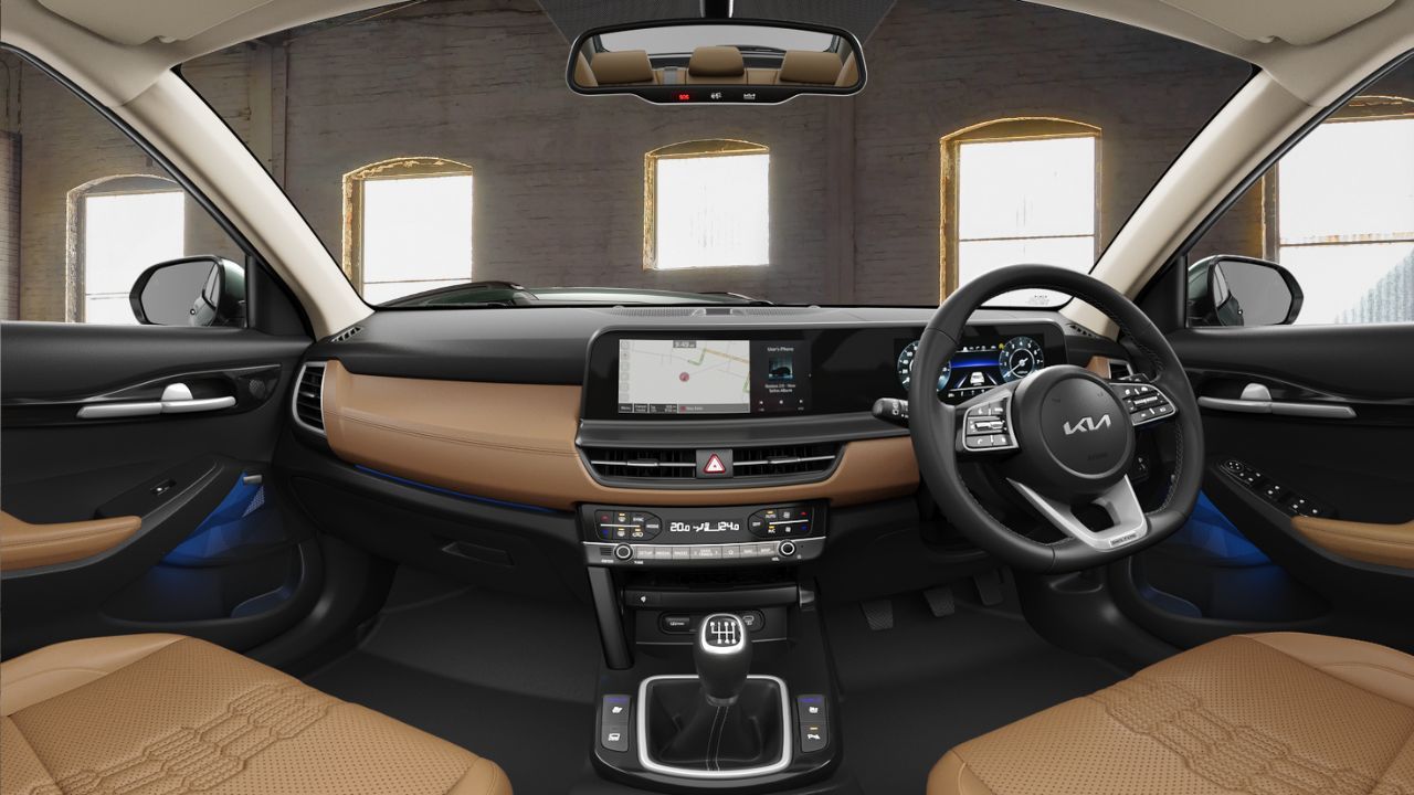 Kia Seltos Diesel MT Interior