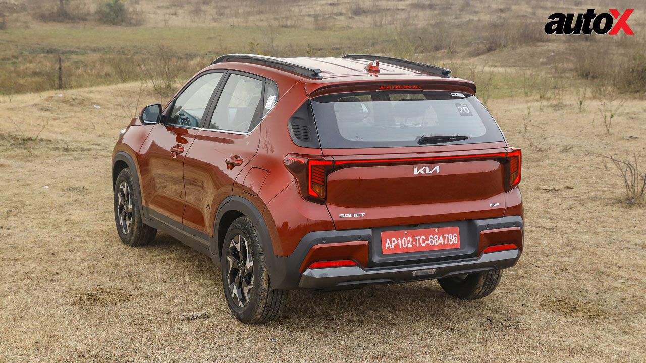 New Kia Sonet Rear View