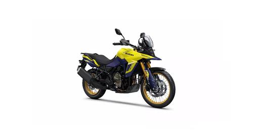 Suzuki V Strom 800DE Champion Yellow