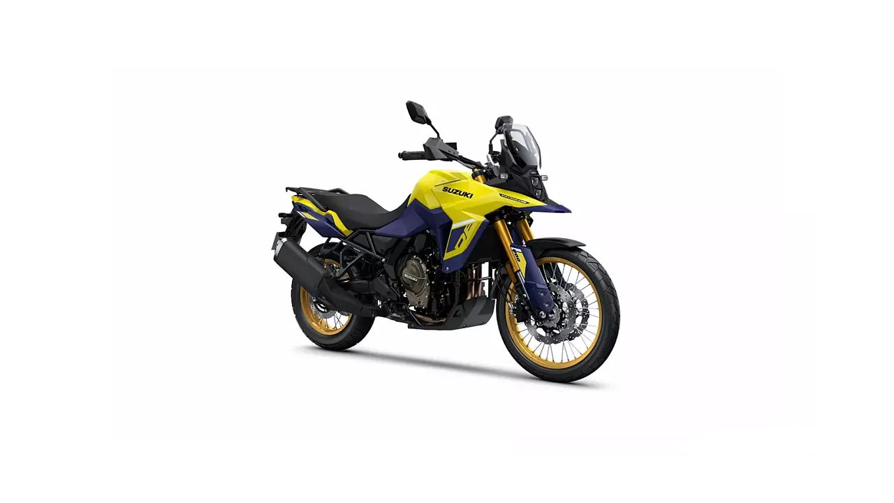 Suzuki V Strom 800DE Champion Yellow