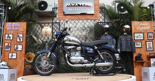 Jawa Yezdi 350 Blue