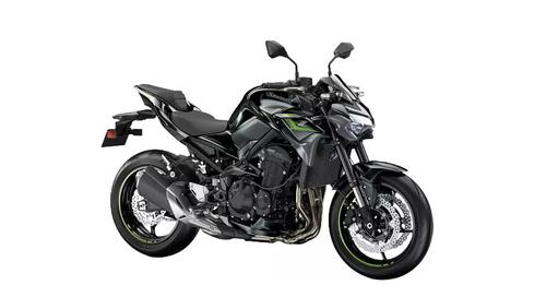 Kawasaki Z900 Metallic Spark Black Metallic Matt Dark Gray