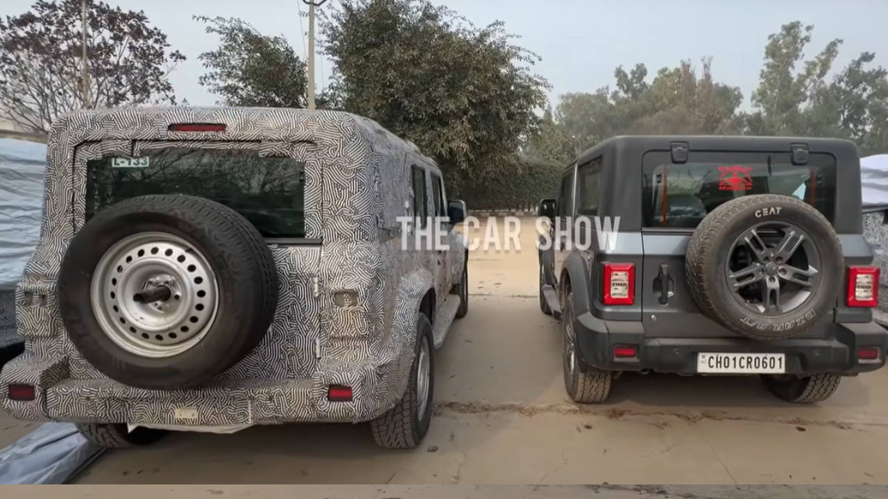 Mahindra Thar 5 Door Rear