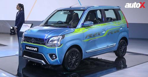 Maruti Suzuki WagonR Flex Fuel Bharat Mobility Expo 1 