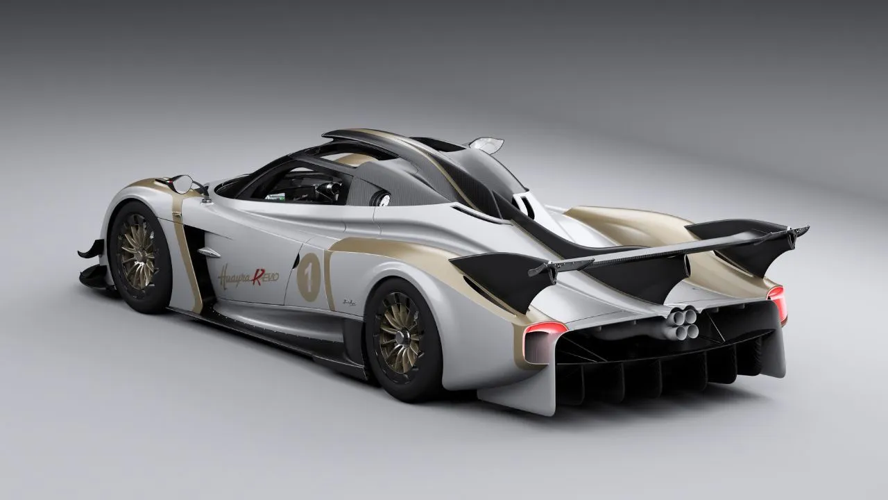 Pagani Huayra R Evo Rear View1