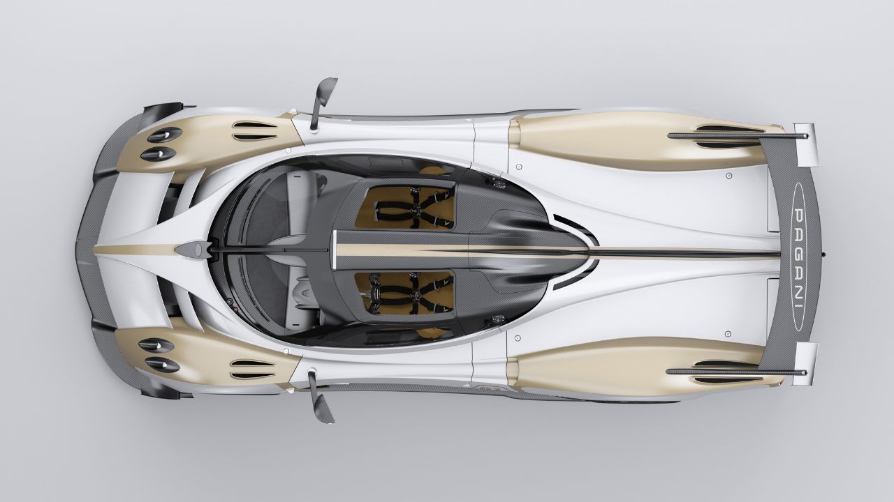Pagani Huayra R Evo Top View