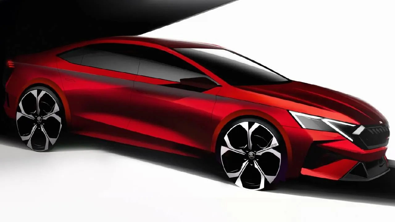 Skoda Octavia RS Design Sketch 2