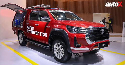 Toyota Hilux Fire Truck Bharat Mobility Expo