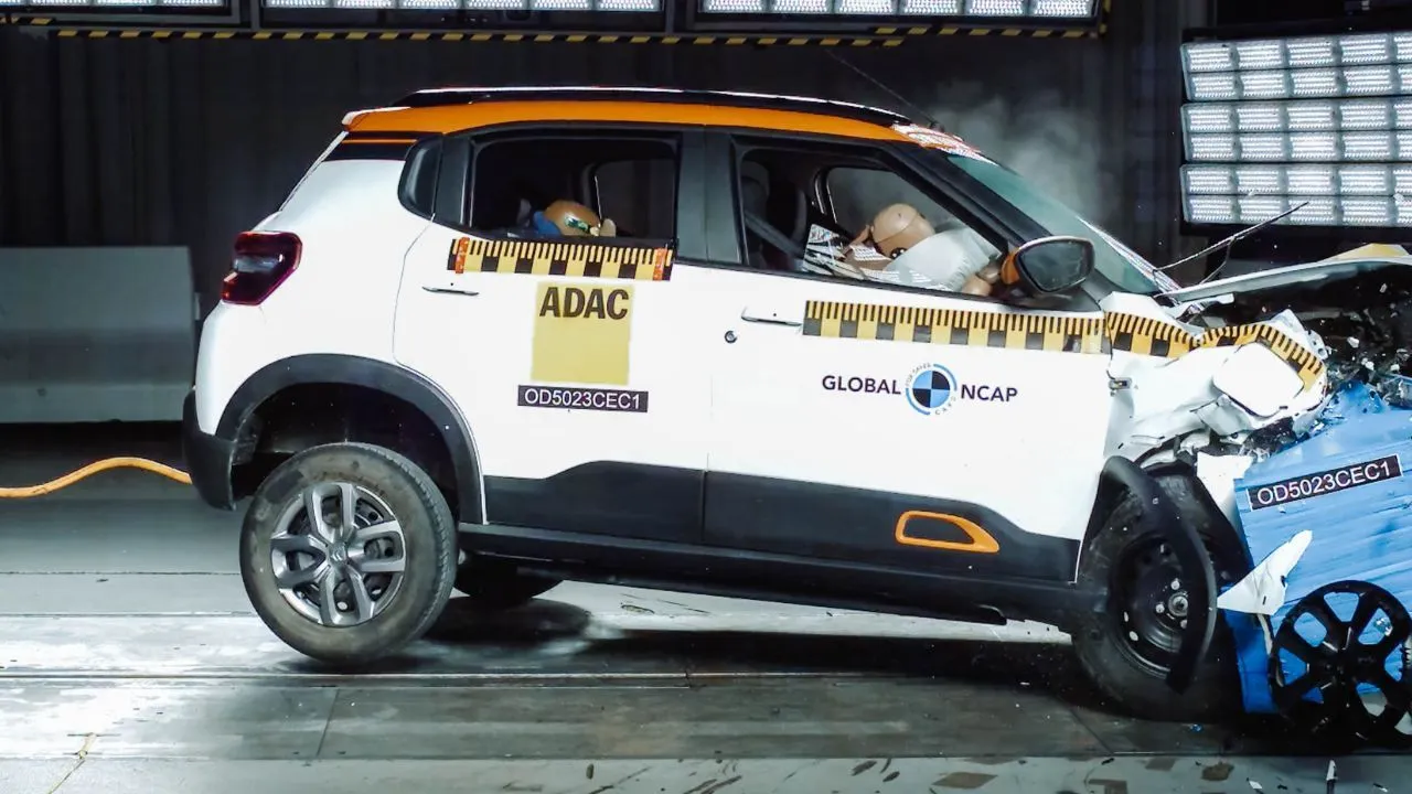 Citroen EC3 Global NCAP Crash Test Citroen EC3 Global NCAP Crash Test