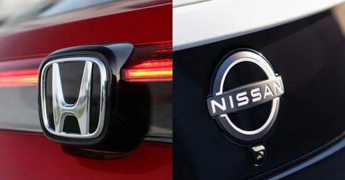 Honda And Nissan Logo