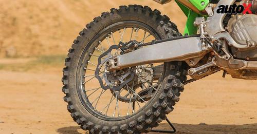 Kawasaki KX250 Rear Tyre View