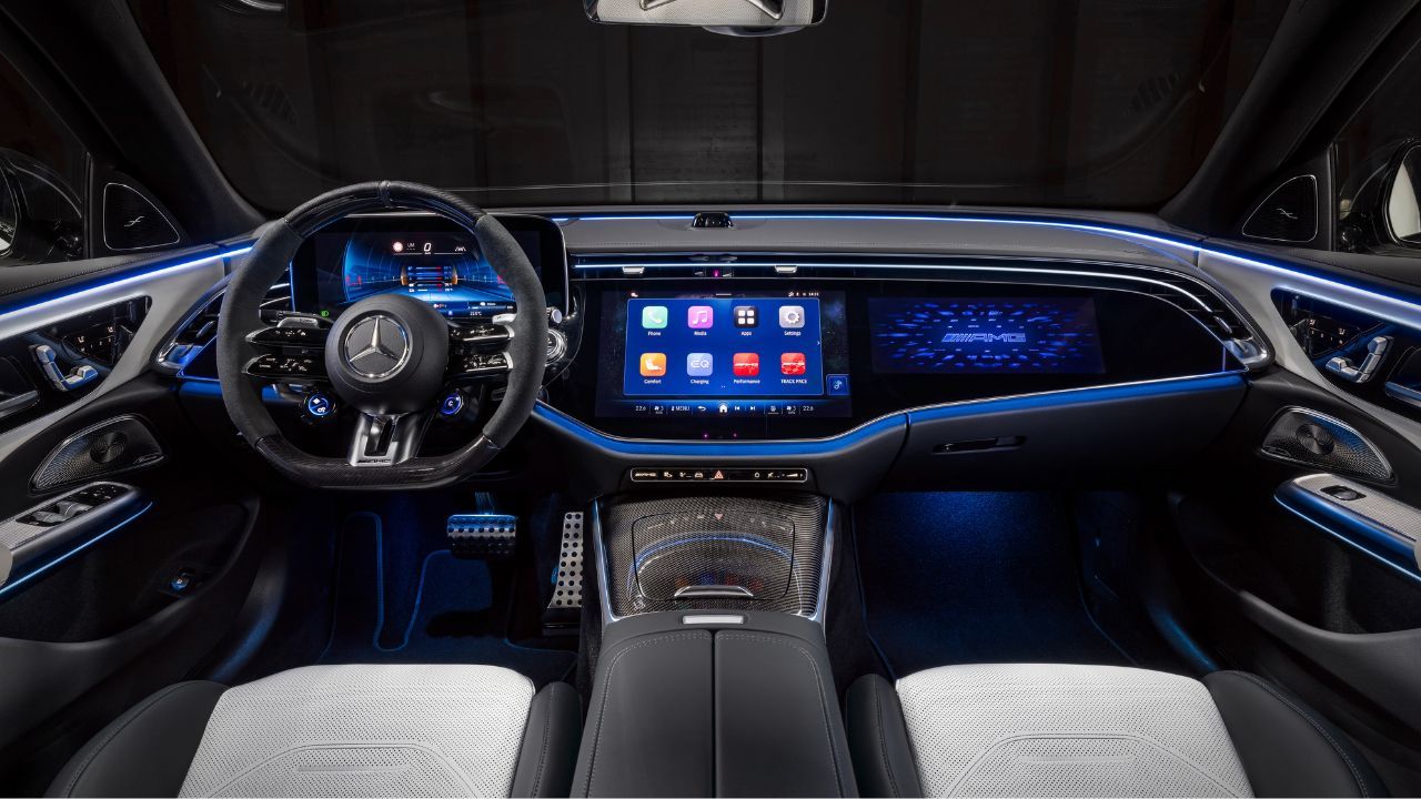 New Mercedes AMG E53 Hybrid Sedan Interior