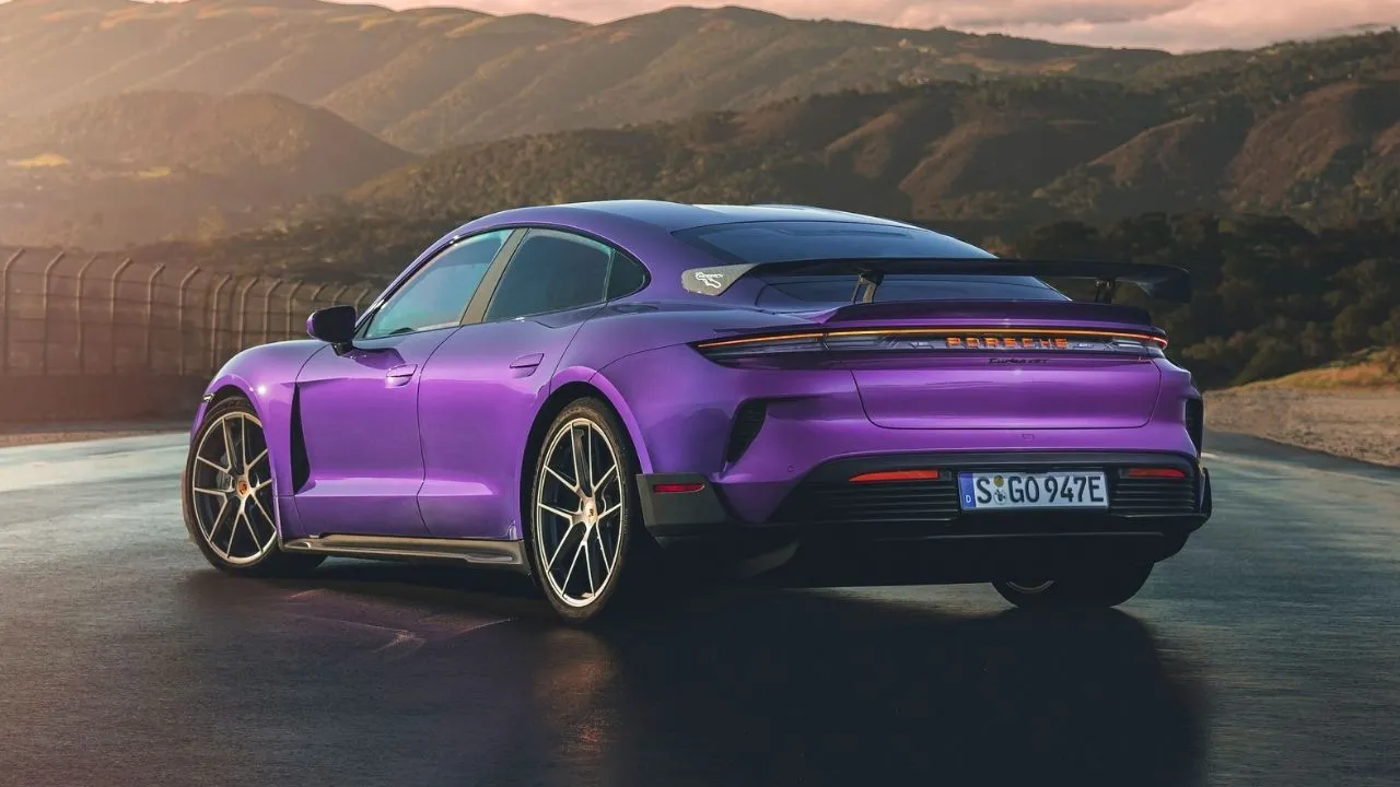 Porche Taycan Turbo GT Rear