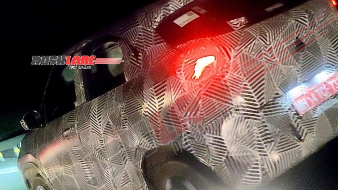 Tata Punch Facelift Spied