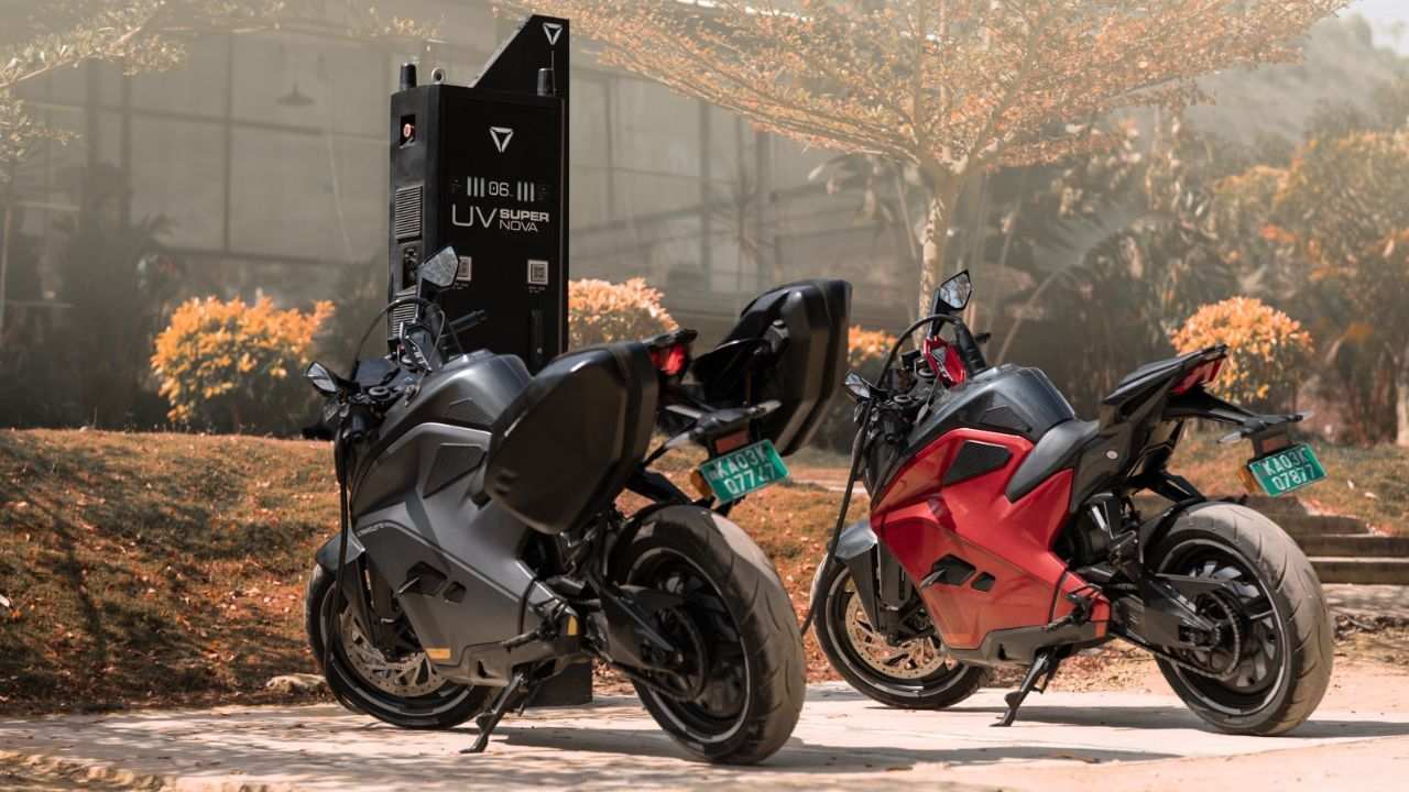 Ultraviolette F77 Supernova DC Fast Chargers