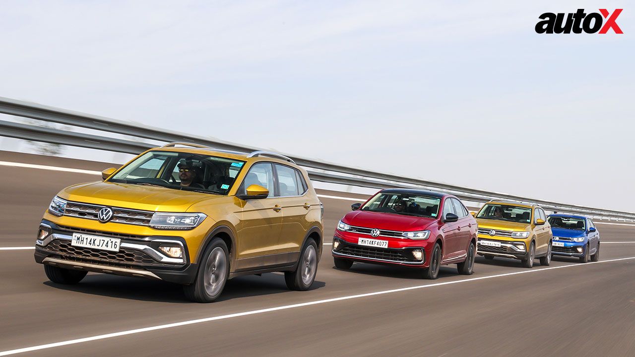 Volkswagen Virtus Front and Taigun Front