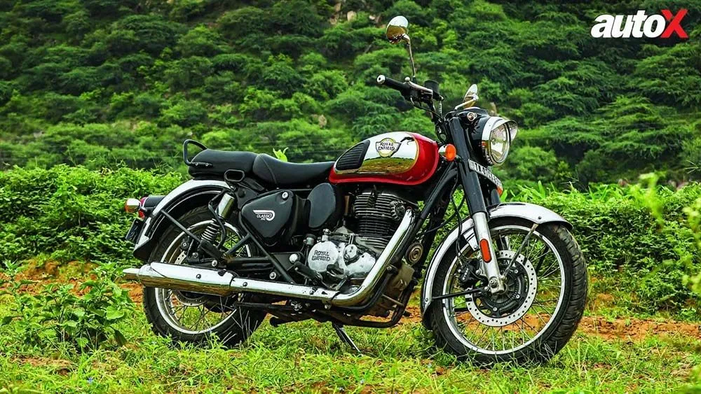 Royal Enfield Classic 350 Side View Royal Enfield Classic 350 Side View