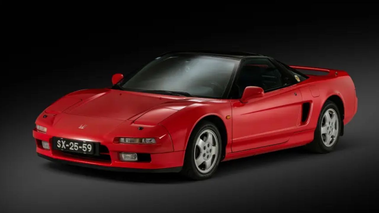 F1 Legend Ayrton Senna's Red Honda NSX