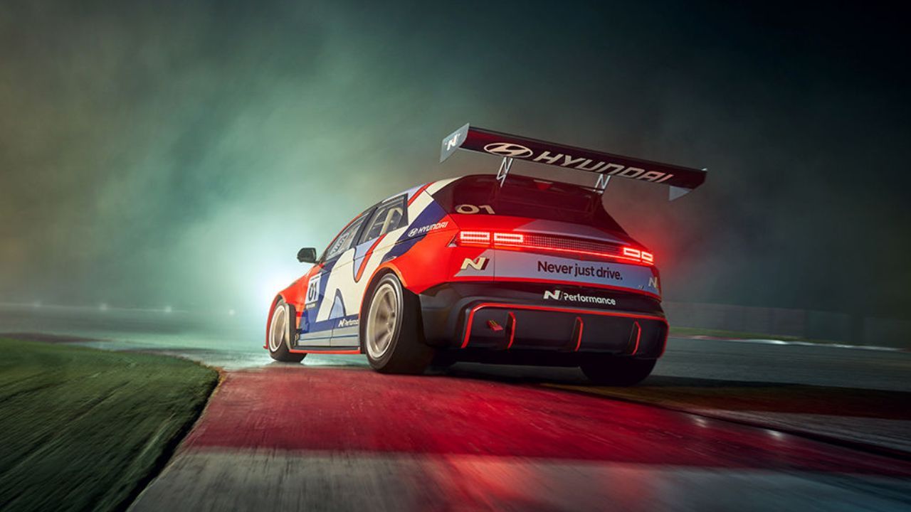 Hyundai Ioniq 5 N EN1 Touring Cup Car Rear