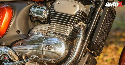 Jawa 350 Engine From Right