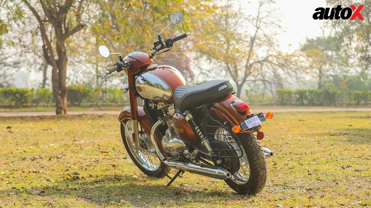Jawa 350 Left Rear Three Quarter