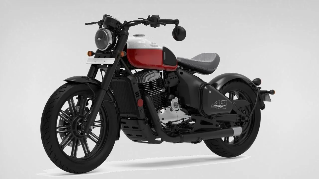 Jawa 42 Bobber Jasper Red Dual Tone