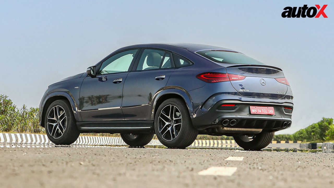 Mercedes Benz GLE 53 AMG Rear and Side View
