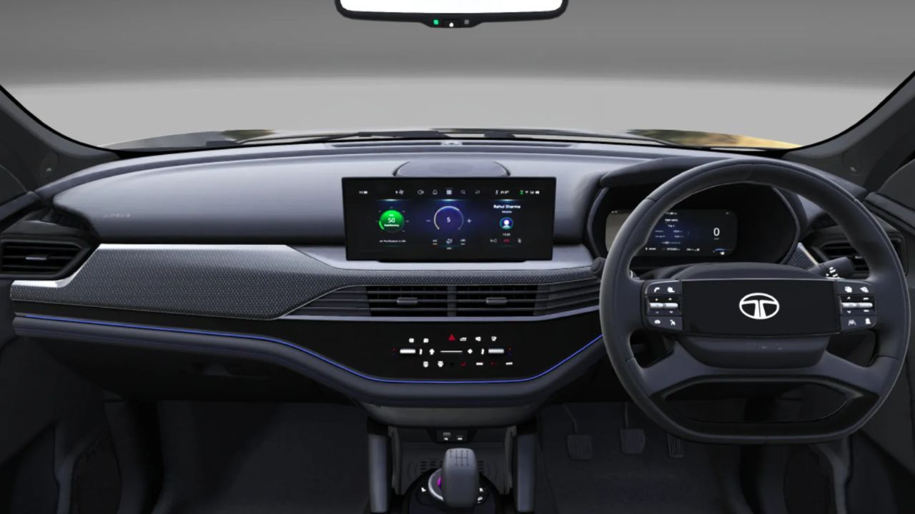 TATA Harrier Dark Interior 