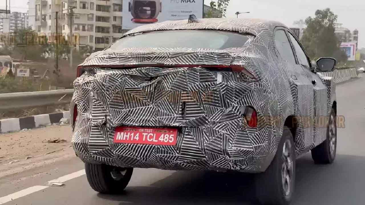 Tata Curvv Spy Shot