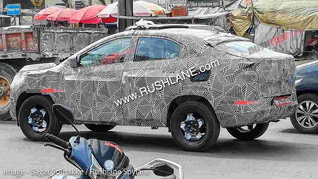 Tata Curvv Test Mule Spotted Tata Curvv Test Mule Spotted