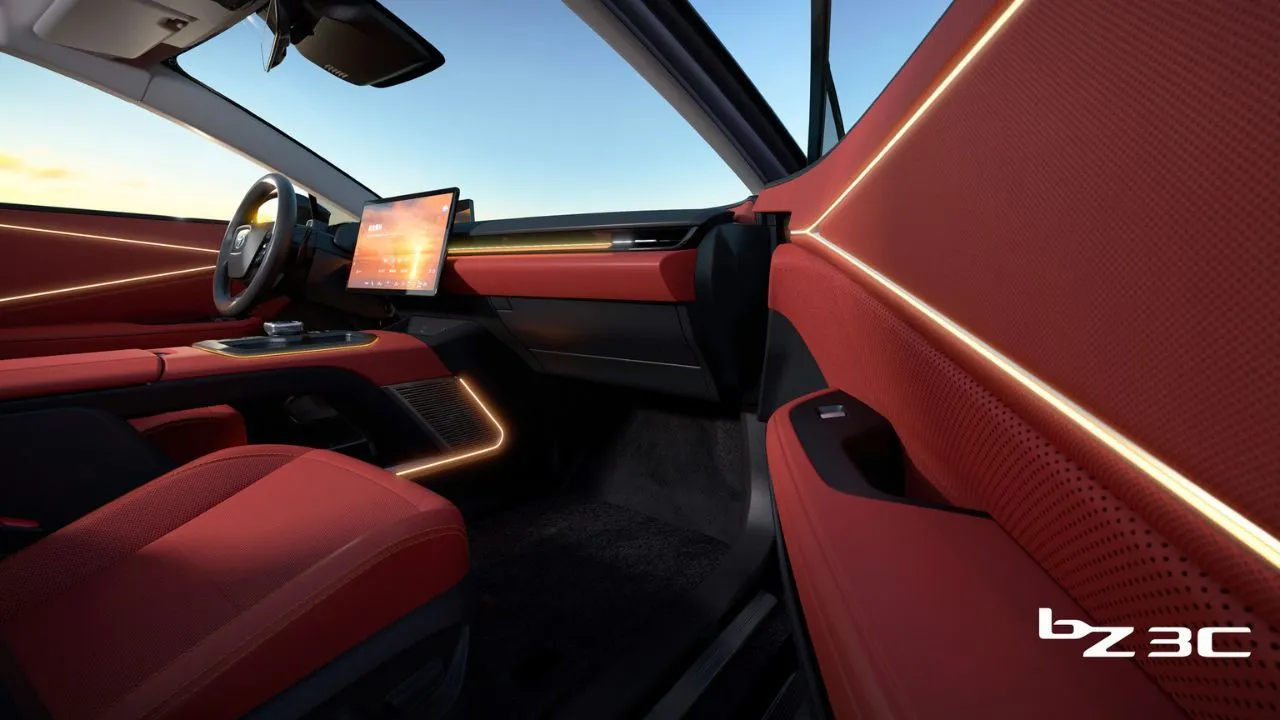 Toyota BZ3C Interior